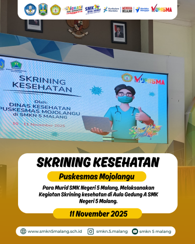 Skrining Kesehatan Bersama Puskesmas Mojolangu
